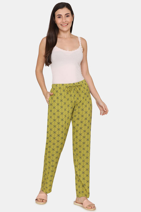 Coucou Woven Pyjama - Green Olive — image 4